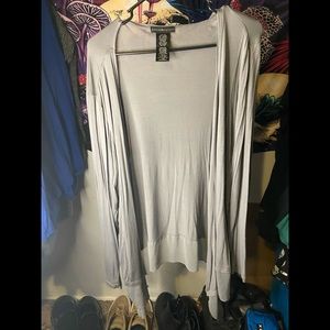 gray lightweight sweater 2XL